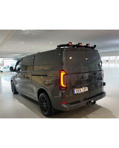 T-RACK VW Transporter T7 med originalt takstativ 25- bakre takbøyle