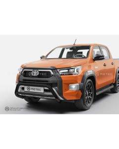 Toyota Hilux 21- Lav ECE Frontbøyle Svart