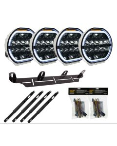 W-Light Fury 9'' White X4 Kit