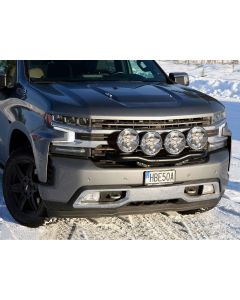 Q-LIGHT Chevrolet Silverado 1500 High Country 19-22 ekstralysfeste (ekstralysbøyle) for 4 lamper