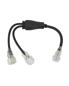 LEDWISE WORK Y-GREN FOR TO LYSSTRIPER