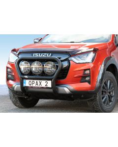 X-RACK Isuzu D-Max 21-24 ekstralysfeste (frontbøyle) for 3 lamper