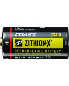 COAST ZX310 ZITHION-X MICRO-USB Oppladbart Batteri