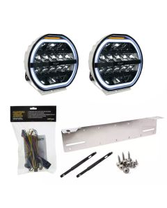 W-Light Fury 9'' White X2 Kit