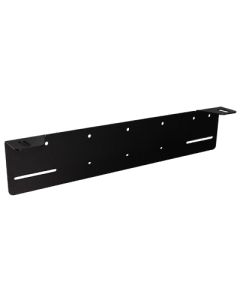Skiltbrakett svart 3mm, EU-modell