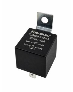 Koblingsrelé med diode, 4-polet, 40A, 12V
