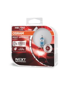 H8 Osram Night Breaker Laser +150%, 35W 12V, 2stk