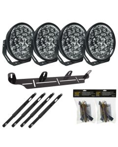 W9 Phoenix 9" led-ekstralyspakke