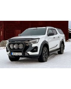 X-RACK Isuzu D-Max 25- ekstralysfeste (frontbøyle) for 3 lamper
