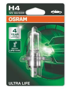 Osram H4 Ultra Life-pære, 4 års garanti, 1 stk