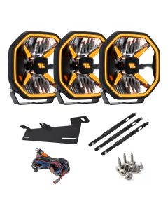 LuminaLights Power X 9 led-ekstralys x3