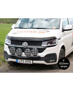 Q-LIGHT VW Transporter 20-24 ekstralysfeste (ekstralysbøyle) for 4 lamper