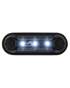 Optibeam Dark Phantom markeringslys hvit, 0,5 m, ADR