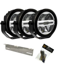 Optibeam Savage 7" LED-ekstralyspakke, 3 stk