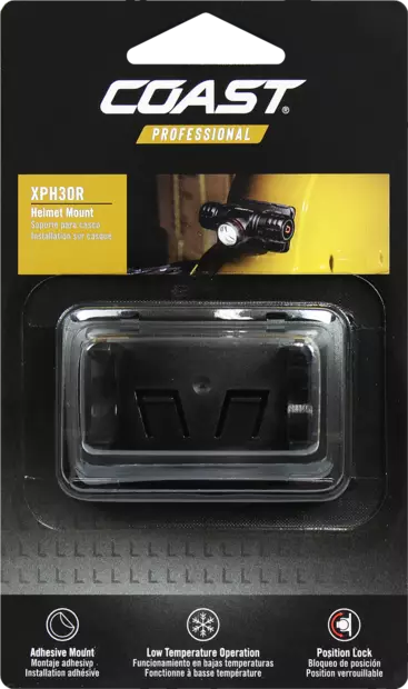 Hjelmfeste – For COAST XPH34R Hodelykt - Hjälmlampor och hjälmfäste - 8020104620 - 2