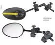 Bakspeil Speed fix Clip-on XXL Flat, par - Campingvognspeil - 8020112250 - 1