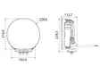 W-Light Fury 9’’ LED-ekstralys - LED-ekstralys - 8020108071 - 2