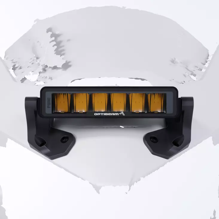 DSM Integra Sled Ledbar sett til snøscooter Lynx Adventure 2025- - Modelltilpassede LED-bar - 8020110951 - 1