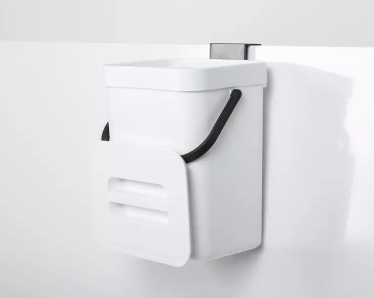 Søppelbøtte med lokk, 3 liter - Kjøkkentilbehør - 8020112161 - 1