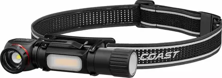 COAST TXM55R Oppladbar Hodelykt – 1500 Lumen - Hodelykter - 8020113022 - 2