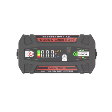 Jumpstarter – Lokithor J402 PRO – 3500A, 12V, LiPo - Startbooster - 8020120502 - 2
