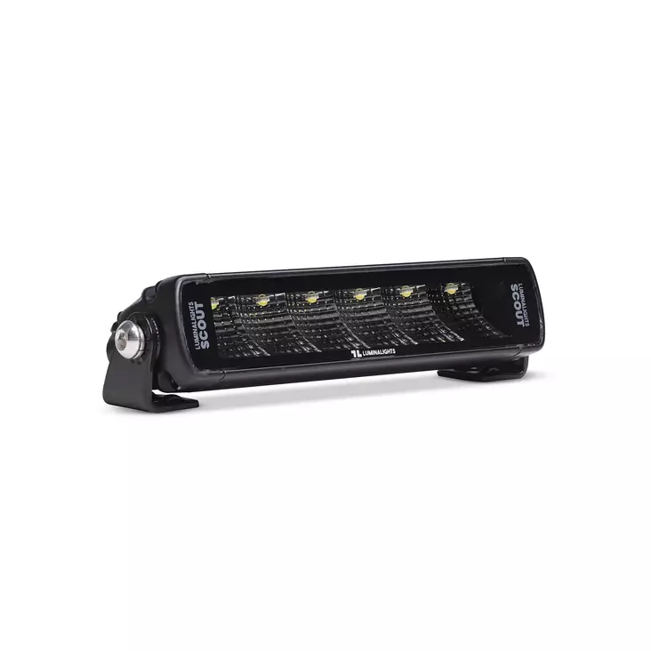 Arbeidslysramp LuminaLights Dark Work Slim 200 LED – 177 mm Flood Beam - LED-arbeidsbarer - 8020105232 - 1