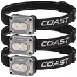 Coast FLX15R Oppladbar Hodelykt (3-pakning) – 1000 Lumen - Hodelykter - 8020113023 - 1
