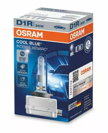 D1R Osram Xenarc Cool Blue, +20%, 5500K - D1S og D1R - 1040700473 - 1