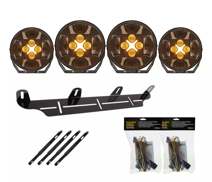 Optibeam Se7en & Nin9 RALLYKIT - LED-ekstralys - 8020108953 - 1