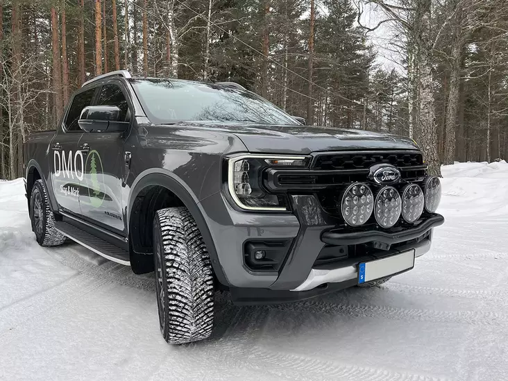 Q-LIGHT Ford Ranger 23- ekstralysfeste (ekstralysbøyle) for 4 lamper - Frontbøyler til Varebil & Pick-up - 8020120893 - 1