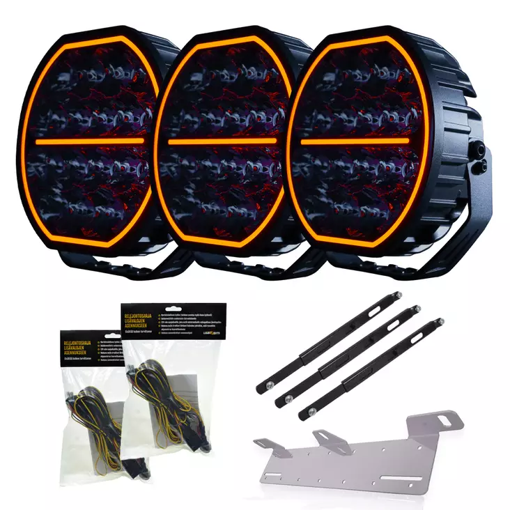 Strands Big Energy 9" LED-ekstralys x3 - LED-ekstralys - 8020110783 - 1