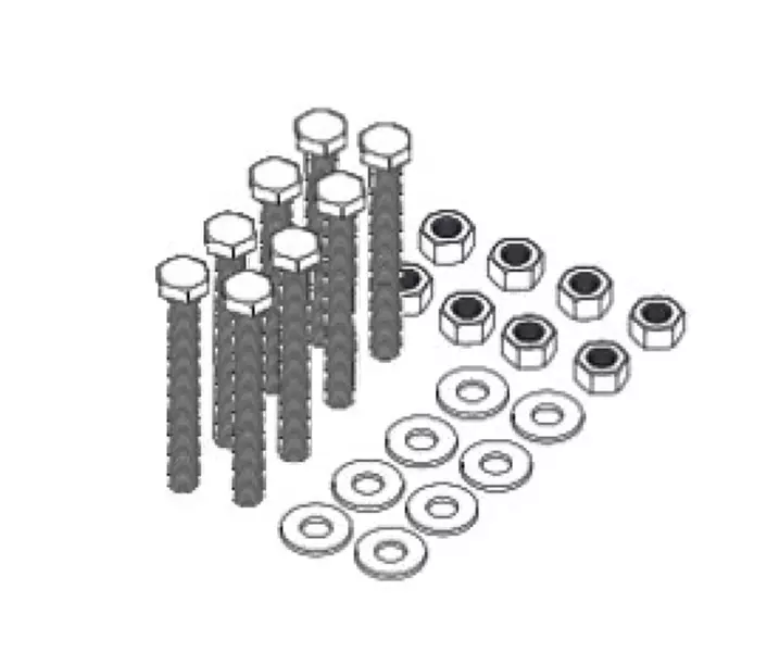 Sett med 8 skruer M 10 x 100 - Mover - 8020112184 - 1