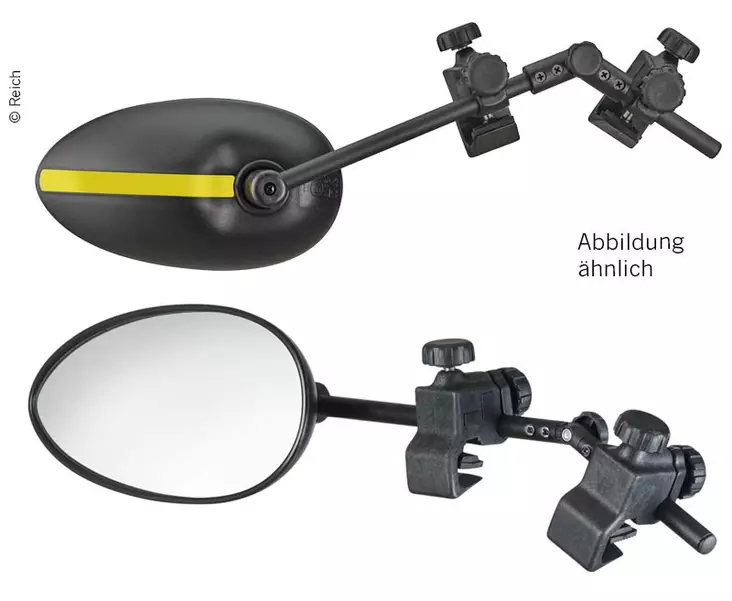 Bakspeil Speed fix Clip-on XXL Convex, par - Campingvognspeil - 8020112174 - 1