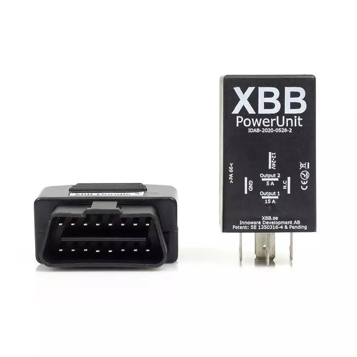 XBB Dongle med PowerUnit komplett kit, Tesla Model S & X - Relésett & kabler - 8020103864 - 1