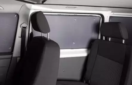 Thermomatte / mørkleggingsmatte Volkswagen Transporter 4 1990–2003, oppholdsrom, 5-delt sett - Isolasjon vindu - 8020112475 - 1