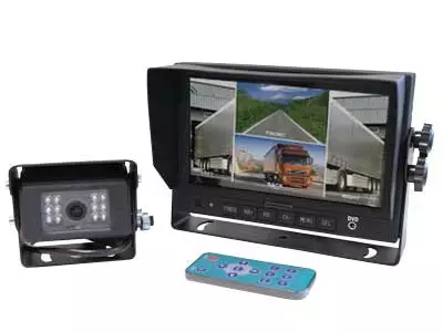 Ryggekamera kit med 7" display S-Vision - Ryggekamerasystemer - 6010010005 - 2