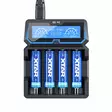 Xtar X4 – Allsidig 4-kanals lader og powerbank i ett - Lader for 18650 batterier - 8020111715 - 3