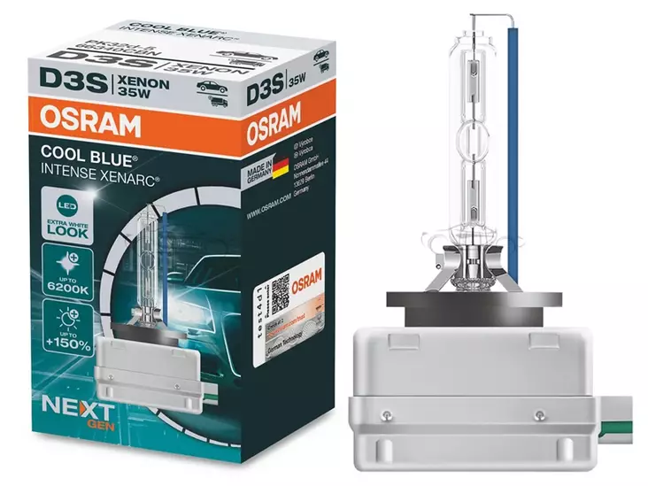 D3S Osram Xenarc Cool Blue Intense Next Gen, 150% - D3S og D3R - 1040700485 - 1
