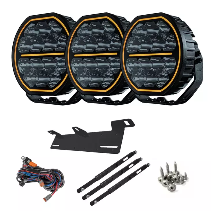 Strands Big Energy 7" LED-ekstralys X3 - LED-ekstralys - 8020120205 - 1