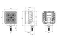 BullPro Spectrum 24 Square - LED-arbeidslys - 8020108066 - 2