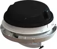 MAXXFAN Dome Plus takvifte inkl. LED-belysning, svart - Takluker - 8020112586 - 2