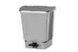 Søppelbøtte Sammenleggbar 10 liter med fotpedal - Kjøkkentilbehør - 8020112266 - 1