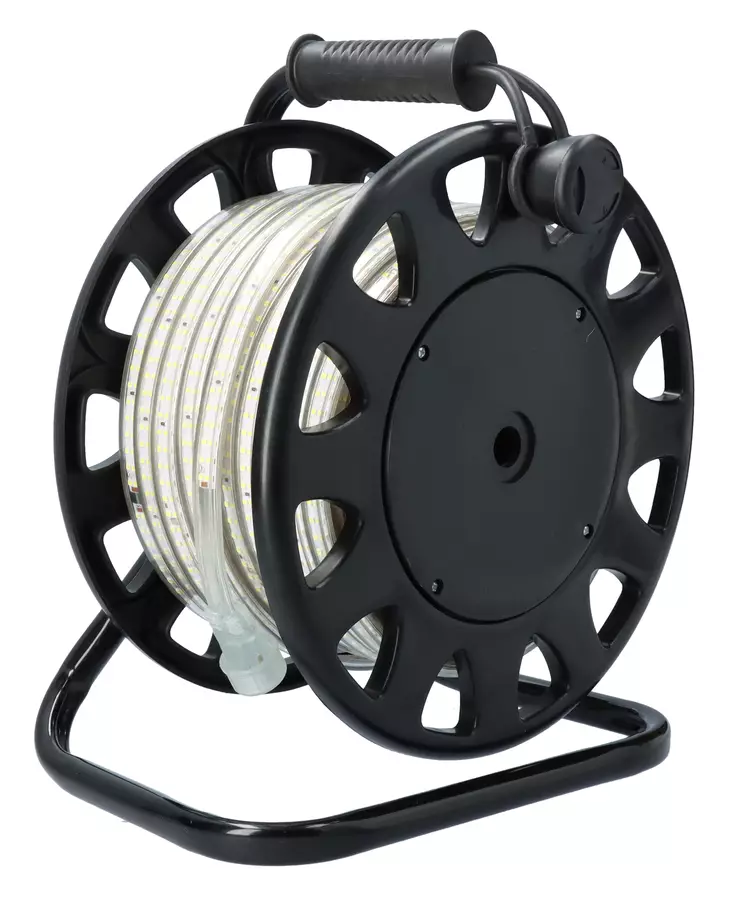 LED-list Arbeidsbelysning WorkStripe Double LED 230V – 1200 lm/m, 10 m – Rull med snelle - LED-arbeidslys - 8020112076 - 1