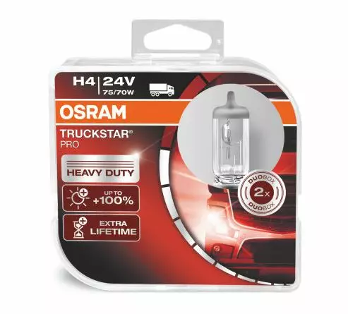 Osram H4 halogen 2stk - H4 Halogenpærer - 4060101566 - 1