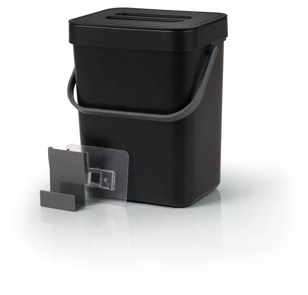 Søppelbøtte med lokk, 5 liter - Kjøkkentilbehør - 8020112206 - 1