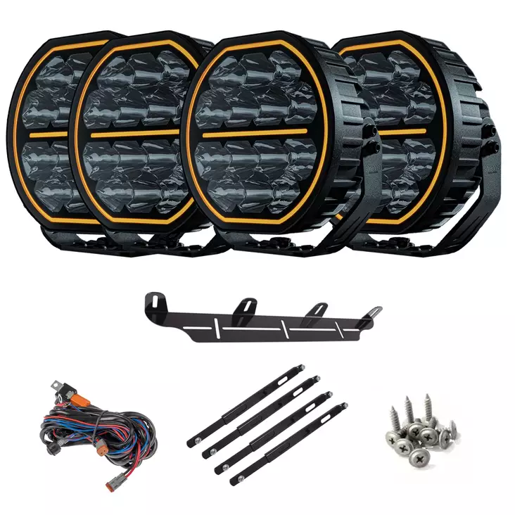 Strands Big Energy 7" LED-ekstralys X4 - LED-ekstralys - 8020120206 - 1