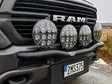Q-LIGHT RAM 1500 (DT) 19-24 ekstralysfeste (ekstralysbøyle) for 4 lamper - Frontbøyler til Varebil & Pick-up - 8020120877 - 1