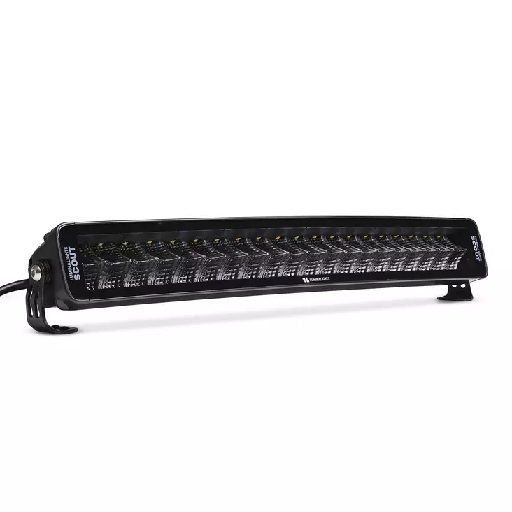 LuminaLights Dark Work Dual 600 Curved led-bar - LED-arbeidsbarer - 8020105267 - 1