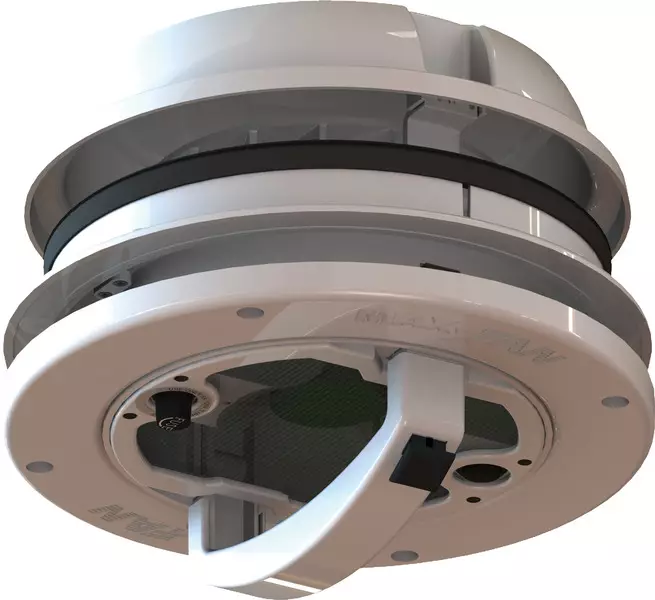 MAXXFAN Dome Plus takvifte inkl. LED-belysning, hvit - Takluker - 8020112517 - 1