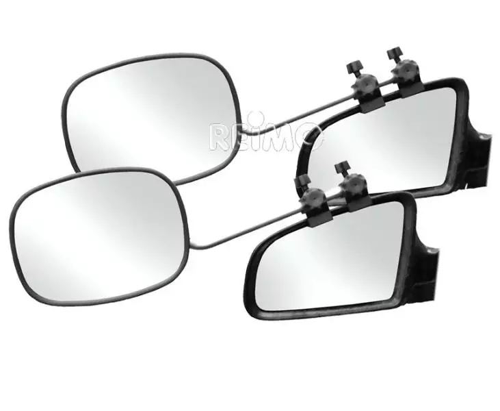 Bakspeil Clip-on glatt glass 2 stk - Campingvognspeil - 8020112267 - 1